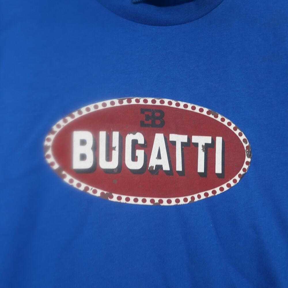 NEW Bugatti Heritage Macaron Vintage Sign Short Sleeve T-Shirt Size Small - Picture 3 of 10